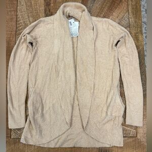 Barefoot Dreams Tan Women's Cardigan